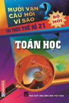 10 vạn câu hỏi vì sao toán học (nxb giáo dục 2010)   nguyễn văn mậu, 413 trang