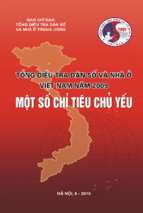 Tổng điều tra dân số và nhà ở việt nam năm 2009 một số chỉ tiêu chủ yếu (nxb thống kê 2011)   cục thống kê, 30 trang