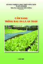 Cẩm nang trồng rau ăn lá an toàn   ts.trần viết mỹ, 44 trang