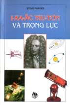 Tủ sách kiến thức danh nhân i xa ắc niu tơn và trọng lực (nxb kim đồng 1999)   steve parker, 30 trang