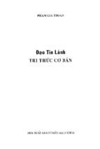 đạo tin lành tri thức cơ bản (nxb từ điển bách khoa 2012)   phạm gia thoan, 117 trang