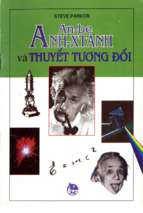 Tủ sách kiến thức danh nhân an be anh xtanh và thuyết tương đối (nxb kim đồng 1999)   steve parker, 30 trang