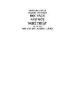 đọc sách như một nghệ thuật   mortimer j.adler