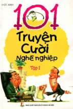 101 truyện cười nghề nghiệp tập 1 (nxb bách khoa 2013)   đức anh, 190 trang