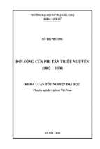 đời sống của phi tần triều nguyễn (1802–1858) (2018)