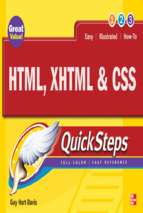 Html, xhtml and css quicksteps.4247
