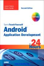 6313.sams teach yourself android application development in 24 hours