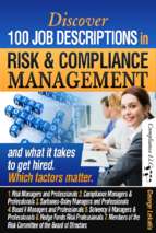 Discover 100 job descriptions in risk and compliance management & what it takes to get hired