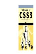 The book of css3 a developer's guide to the future of web design.4597