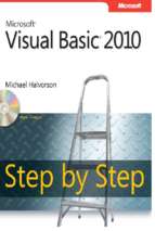 Microsoft visual basic 2010 step by step