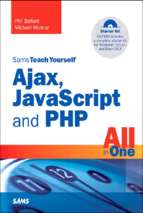 Sams teach yourself ajax, javascript and php all in one