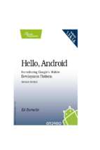 Hello, android introducing google's mobile development platform  2nd.3236