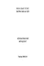 8kế hoach dạy học lịch sử 8 chuẩn kiến thức kỹ năng năng lực mới 2019