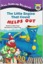 All aboard reading the little engine that could helps out