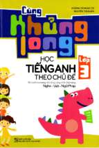 Cùng em học tieng anh theo chủ đề   lớp 3