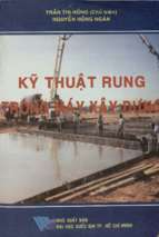 Kỹ thuật rung trong máy xây dựng - Nguyễn Hồng Ngân