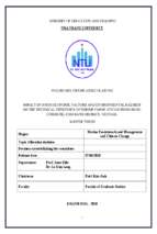 Impact of socio economic and environmental hazards on the technical efficiency of shrimp farms at cam thinh dong commune, cam ranh district, vietnam