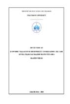 Economic valuation of biodiversity conservation