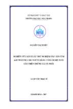 Nghiên cứu sản xuất thử nghiệm vắc xin cúm a h7n9 dùng cho người bằng công nghệ nuôi cấy trên trứng gà có phôi