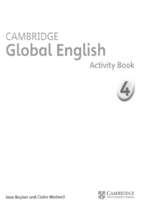 Cambridge global english 4 activity book