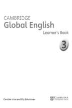 Cambridge global english 3 learners book