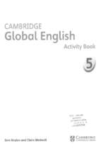 Cambridge global english 5 activity book