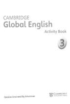 Cambridge global english 3 activity book