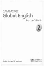 Cambridge global english 2 learners book