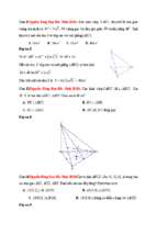 Lớp 12   hình học không gian   ( trường không chuyên) 1212 câu hình học không gian p3