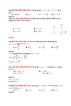 Lớp 12   số phức   35 câu từ đề thi chính thức năm 2017   2018