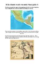 Bí ẩn atlantis và nền văn minh maya   phần 1