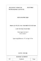 Pháp luật về xử lý rác thải điện tử ở việt nam (luận văn thạc sĩ luật học)