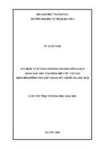 Luận văn xây dựng và sử dụng mô hình với phần mềm coach trong dạy học “dao động điện từ” – vật lí 12 nhằm bồi dưỡng năng lực giải quyết vấn đề của học sinh