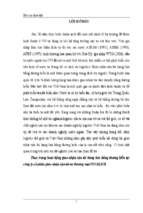 Thực trạng hoạt động giao nhận vận tải hàng hóa bằng đường biển tại công ty cổ phần giao nhận vận tải và thương mại vinalink