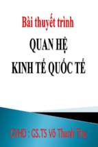 Hiệp định thương mại việt – mỹ. cơ hội và thách thức khi việt nam thực thi xong nội dung của hiệp định