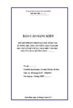 đổi mới phương pháp dạy học nhằm tạo sự hứng thú, tính chủ động, sáng tạo khi học chuyên đề thể dục nhịp điệu cho học sinh nữ lớp 11 trường thpt giao thủy