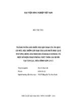 Bùi thị thu thành phần loài ruồi đục quả hại cây ăn quả có múi, đặc điểm gây hại của loài ruồi đục quả phương đông bactrocera dorsalis hendel và một số biện pháp phòng trừ trên cây bưởi tại tân lạc, hòa bình năm 2015