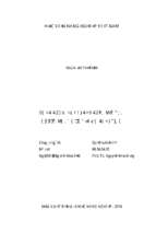 Phát triển khoai tây trên địa bàn huyện đông hưng, tỉnh thái bình