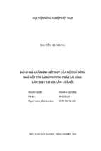 đánh giá khả năng kết hợp của một số dòng ngô nếp tím bằng phương pháp lai đỉnh năm 2015 tại gia lâm – hà nội