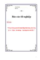 Tăng cường quản trị hoạt động bán hàng của công ty cơ điện   đo lường  tự động hóa dknec