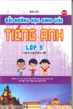 Bồi dưỡng học sinh giỏi tiếng anh 9 theo chuyên đề  đại lợi