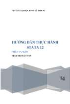 hướng dẫn thực hành stata 12