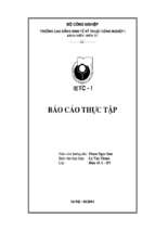 Báo cáo Thực tập tại xưởng điện của trường cao đẳng kinh tế kĩ thuật công nghiệp I