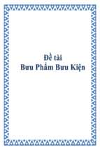 Đề tài Bưu phẩm bưu kiện