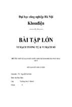 Đề tài Thiết kế mạch điều khiển nhiệt độ bằng phương pháp thay đổi thời gian đốt cho lò điện