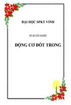 Đồ án Chu trình công tác trong động cơ đốt trong