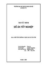 Đồ án Thiết kế hệ thống ly hợp cho xe tải 8 tấn