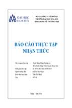 Báo cáo Thực tập nhận thức tại ngân hàng nông nghiệp và phát triển nông thôn huyện Thoại Sơn