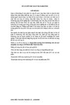 Đồ án Môn học quản trị marketing - Hoạch định chương trình marketing năm cho một sản phẩm của công ty cổ phần dệt may Hà Nội