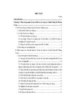 Chuyên đề Thực trạng và giải pháp nhằm nâng cao hiệu quả quản lý dự án đầu tư tại công ty cổ phần Sông Đà - Thăng Long